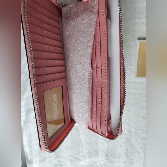 NWT Michael Kors Large Jet Set Continental Wallet - Picture 4 of 8